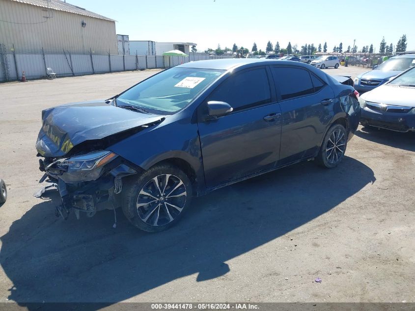 2019 Toyota Corolla Se VIN: 2T1BURHE0KC141175 Lot: 39441478