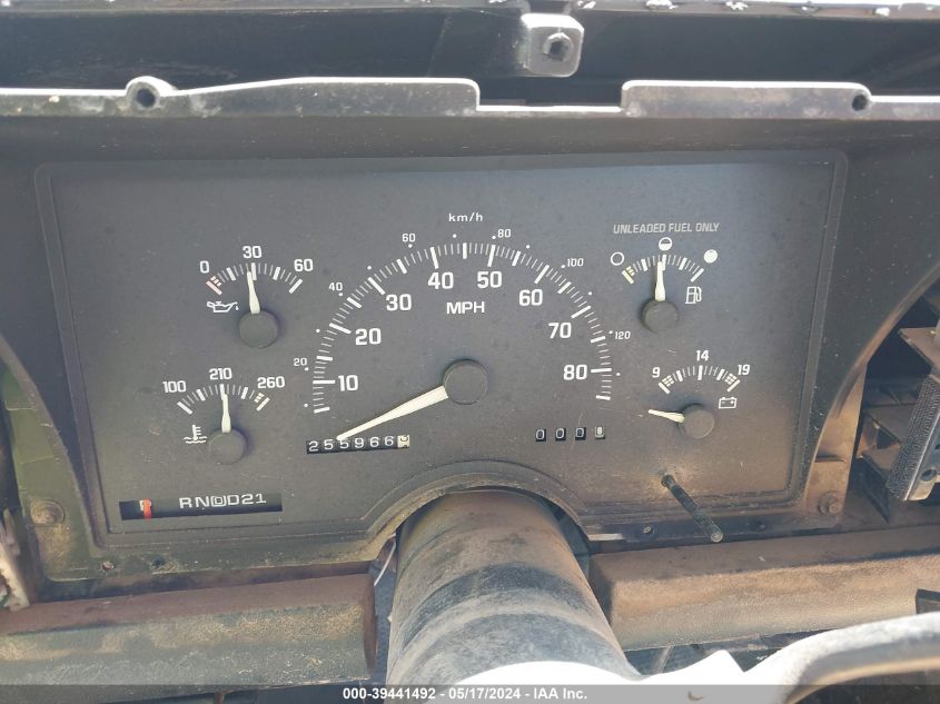 1993 GMC Sierra C2500 VIN: 1GTFC24K6PE509998 Lot: 39441492