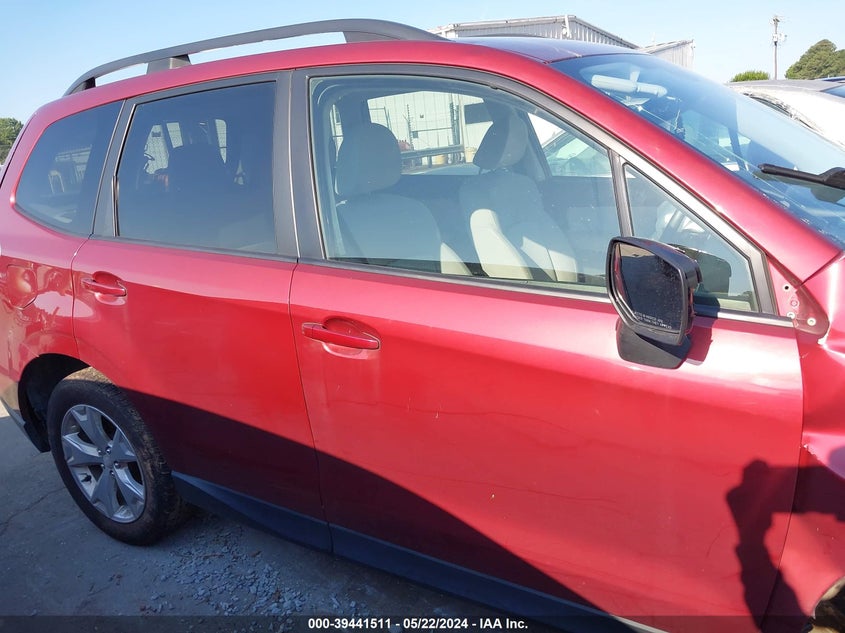 2016 Subaru Forester 2.5I Premium VIN: JF2SJAFCXGH490599 Lot: 39441511