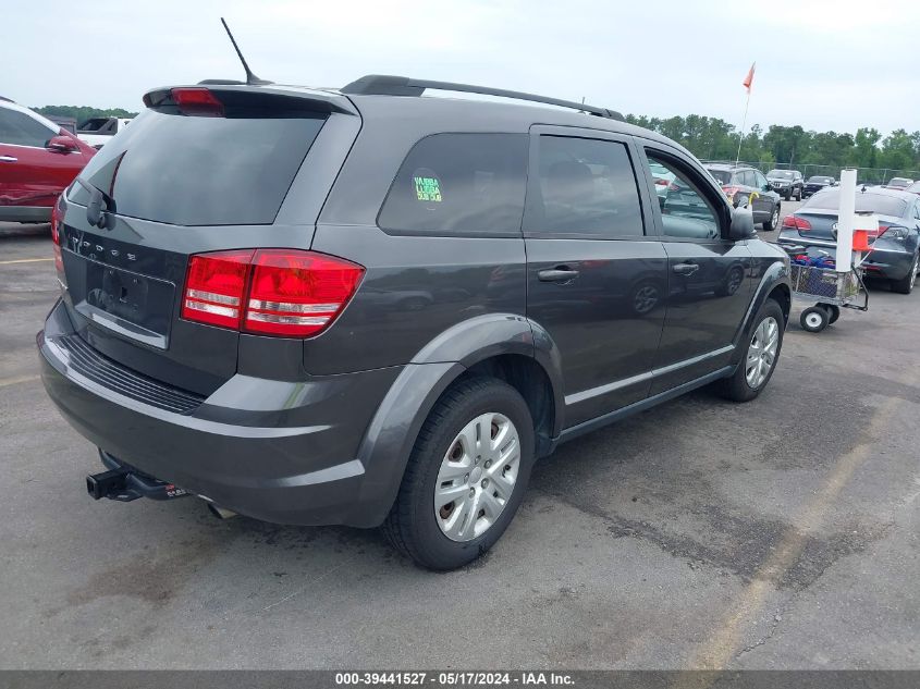 2017 Dodge Journey Se VIN: 3C4PDCABXHT694991 Lot: 39441527