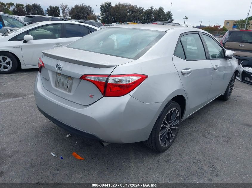 2015 Toyota Corolla S Plus VIN: 5YFBURHE6FP328278 Lot: 39441528