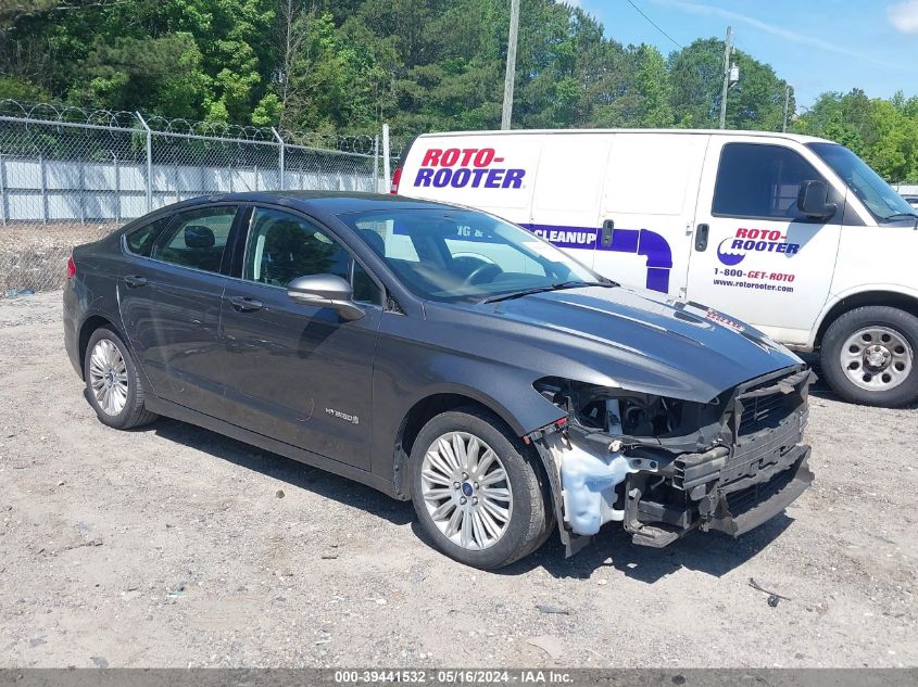 2015 Ford Fusion Hybrid Se VIN: 3FA6P0LU5FR296460 Lot: 39441532