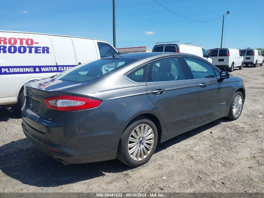 2015 Ford Fusion Hybrid Se VIN: 3FA6P0LU5FR296460 Lot: 39441532