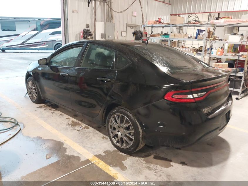 2016 Dodge Dart Se VIN: 1C3CDFAA4GD593607 Lot: 39441538