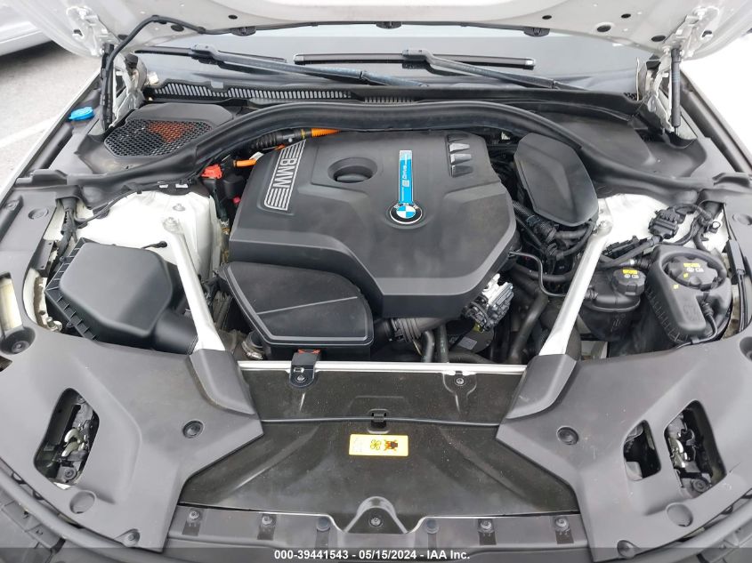2019 BMW 530E Iperformance VIN: WBAJA9C54KB389114 Lot: 39441543