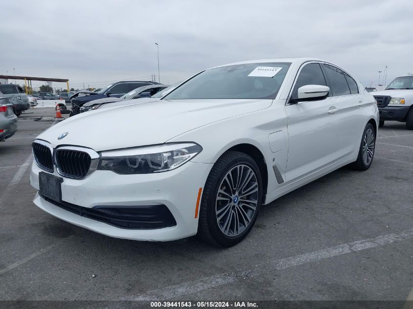 2019 BMW 530E Iperformance VIN: WBAJA9C54KB389114 Lot: 39441543