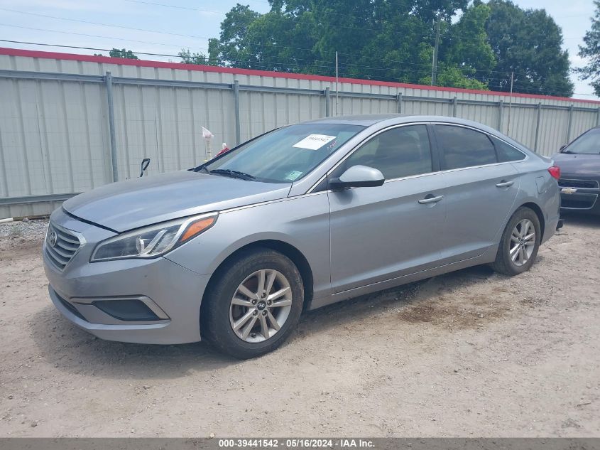 2016 Hyundai Sonata VIN: 5NPE24AF0GH400857 Lot: 39441542