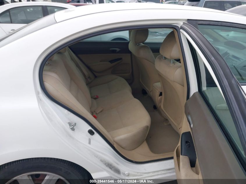 2008 Honda Civic Lx VIN: 2HGFA16558H522910 Lot: 39441546