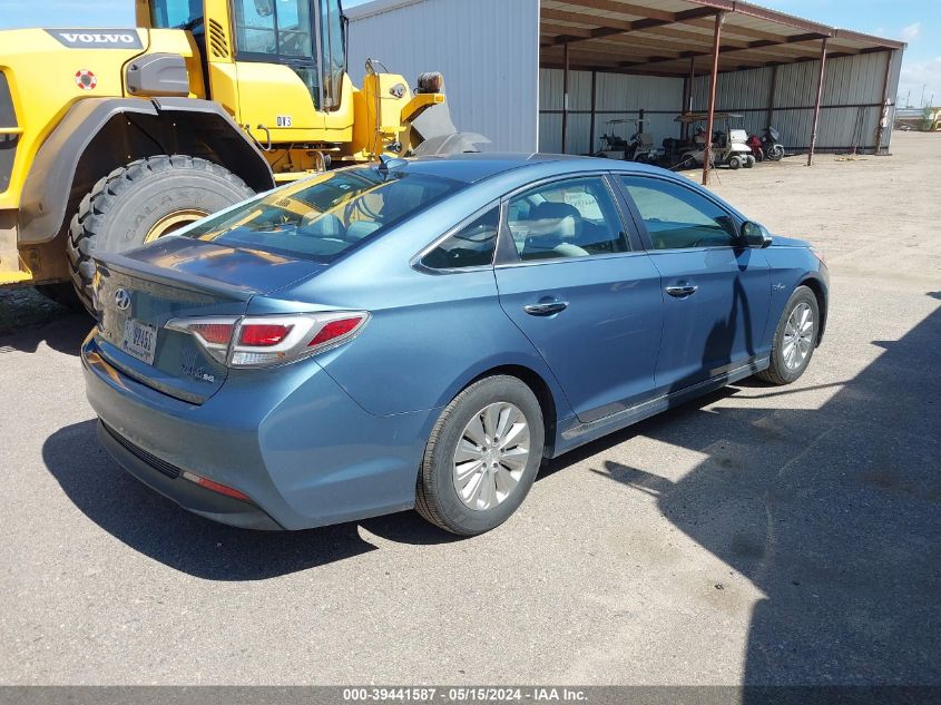 2016 Hyundai Sonata Hybrid Se VIN: KMHE24L19GA036085 Lot: 39441587