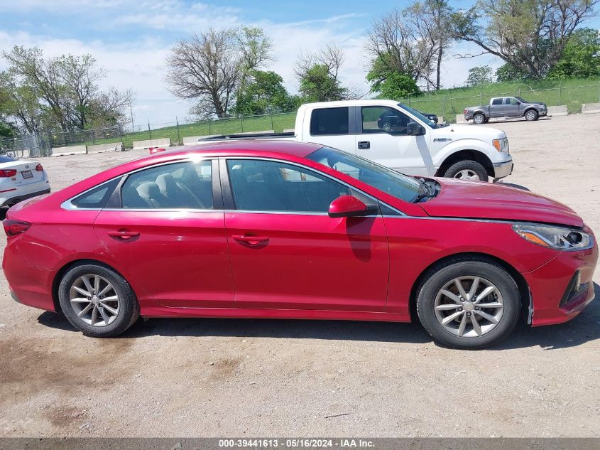 2018 Hyundai Sonata Se VIN: 5NPE24AF9JH625205 Lot: 39441613