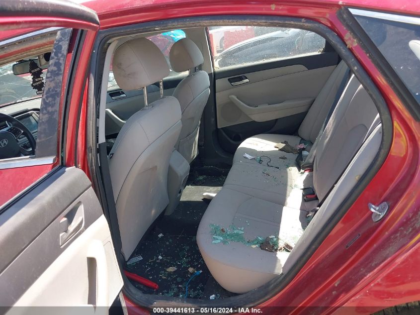 2018 Hyundai Sonata Se VIN: 5NPE24AF9JH625205 Lot: 39441613