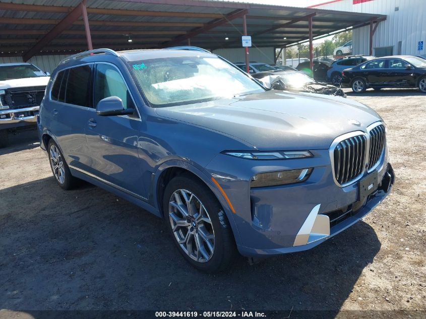 2023 BMW X7 xDrive40I VIN: 5UX23EM09P9P32865 Lot: 39441619