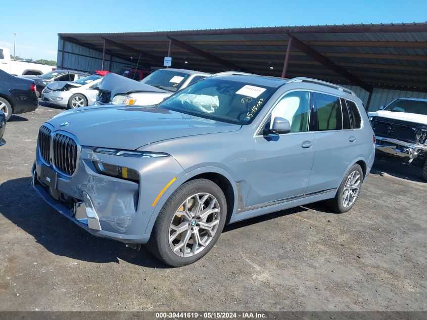 2023 BMW X7 xDrive40I VIN: 5UX23EM09P9P32865 Lot: 39441619