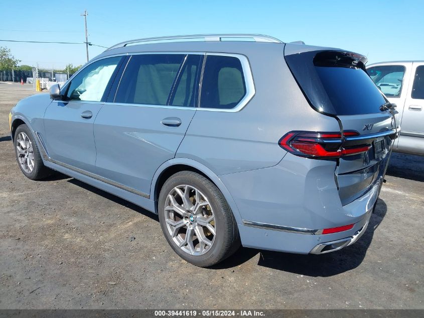 2023 BMW X7 xDrive40I VIN: 5UX23EM09P9P32865 Lot: 39441619