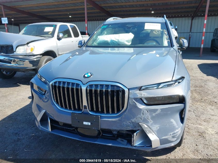 2023 BMW X7 xDrive40I VIN: 5UX23EM09P9P32865 Lot: 39441619