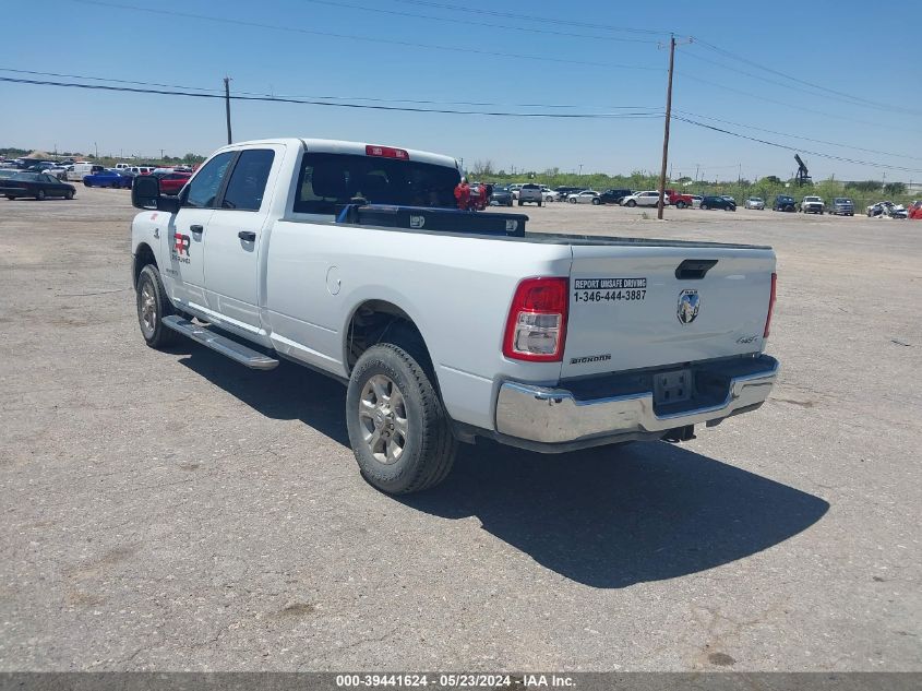 2023 Ram 2500 Big Horn 4X4 8' Box VIN: 3C6UR5JL4PG633160 Lot: 39441624