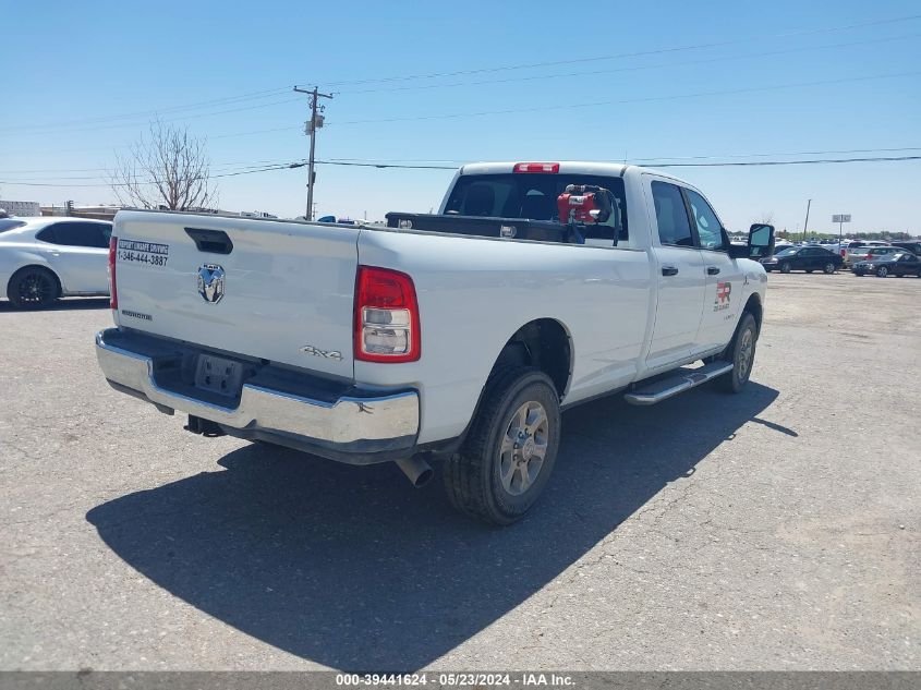 2023 Ram 2500 Big Horn 4X4 8' Box VIN: 3C6UR5JL4PG633160 Lot: 39441624