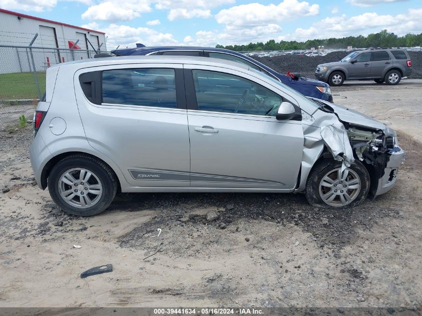 2015 Chevrolet Sonic Lt Auto VIN: 1G1JC6SH9F4147817 Lot: 39441634