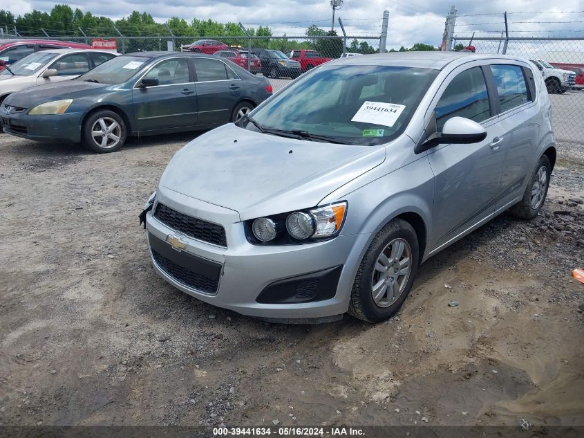 2015 Chevrolet Sonic Lt Auto VIN: 1G1JC6SH9F4147817 Lot: 39441634