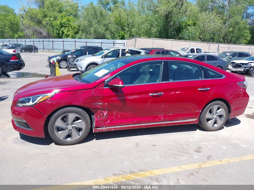 2016 Hyundai Sonata Hybrid Limited VIN: KMHE34L17GA009027 Lot: 39441635