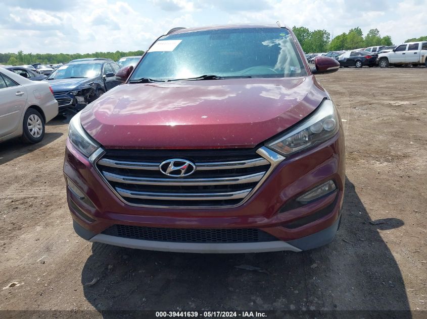 2017 Hyundai Tucson Limited VIN: KM8J33A24HU595223 Lot: 39441639