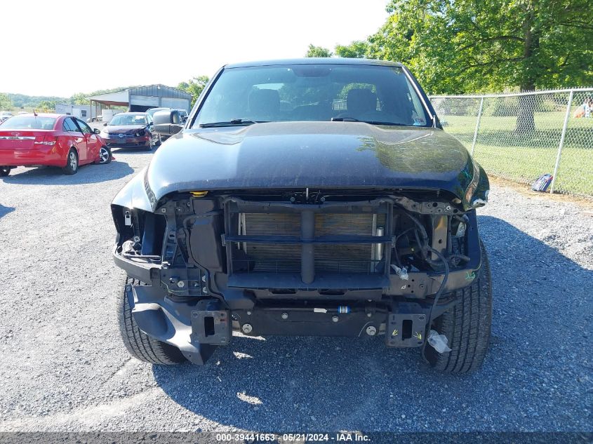 2021 Ram 1500 Classic Warlock Quad Cab 4X4 6'4 Box VIN: 1C6RR7GG1MS587643 Lot: 39441663