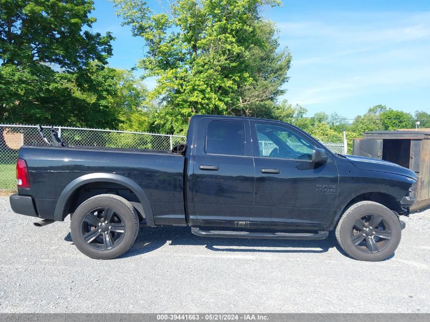 2021 Ram 1500 Classic Warlock Quad Cab 4X4 6'4 Box VIN: 1C6RR7GG1MS587643 Lot: 39441663