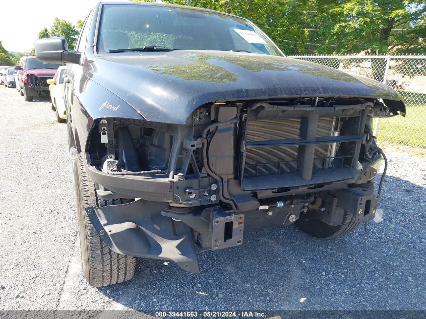 2021 Ram 1500 Classic Warlock Quad Cab 4X4 6'4 Box VIN: 1C6RR7GG1MS587643 Lot: 39441663