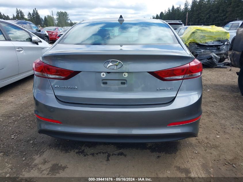 2018 Hyundai Elantra Limited VIN: KMHD84LF7JU448405 Lot: 39441676