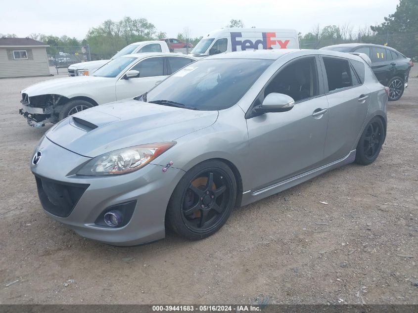 2012 Mazda Mazdaspeed3 Touring VIN: JM1BL1L41C1613182 Lot: 39441683