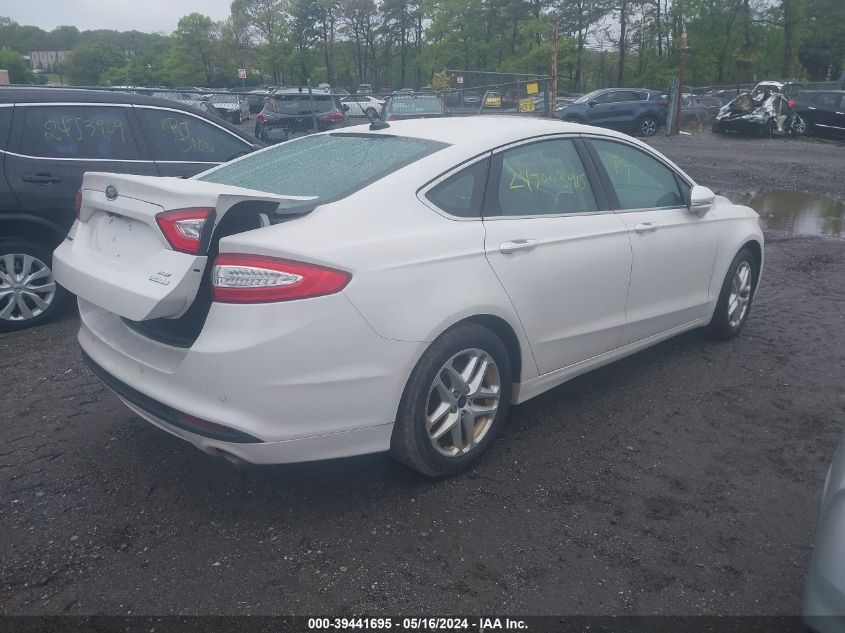 2014 Ford Fusion Se VIN: 3FA6P0HD6ER334883 Lot: 39441695