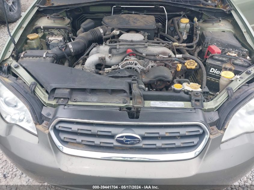 2007 Subaru Outback 2.5I VIN: 4S4BP61CX77322318 Lot: 39441704