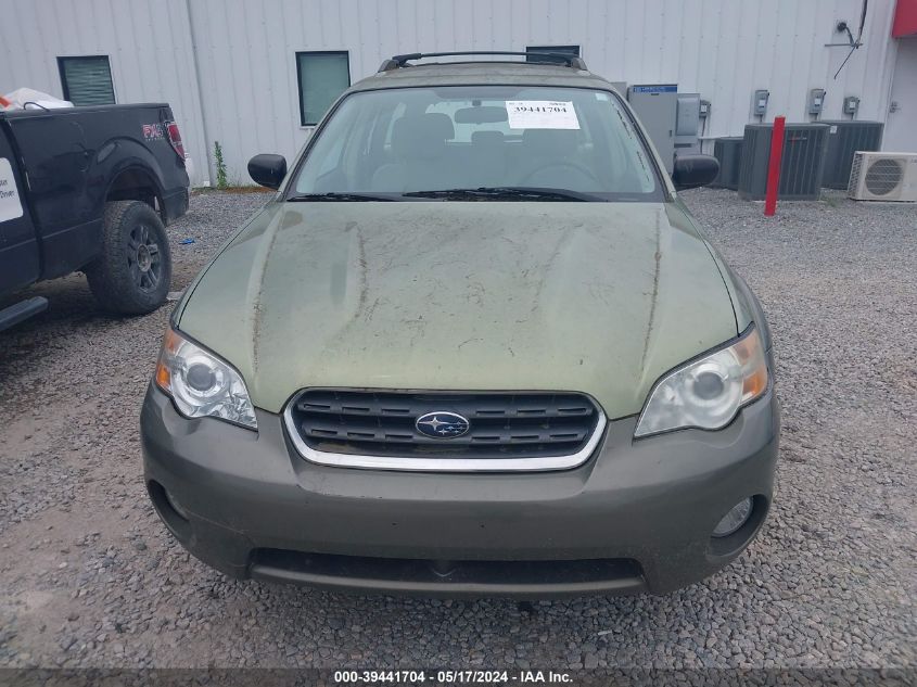 2007 Subaru Outback 2.5I VIN: 4S4BP61CX77322318 Lot: 39441704