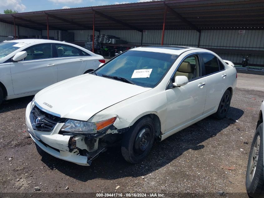 2005 Acura Tsx VIN: JH4CL96835C017384 Lot: 39441716