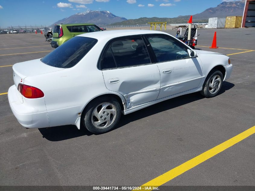 2001 Toyota Corolla S VIN: 1NXBR12E41Z542656 Lot: 39441734