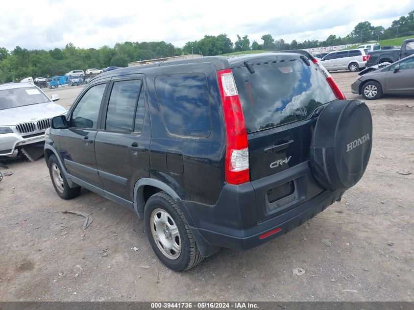 2005 Honda Cr-V Lx VIN: JHLRD68575C017241 Lot: 39441736