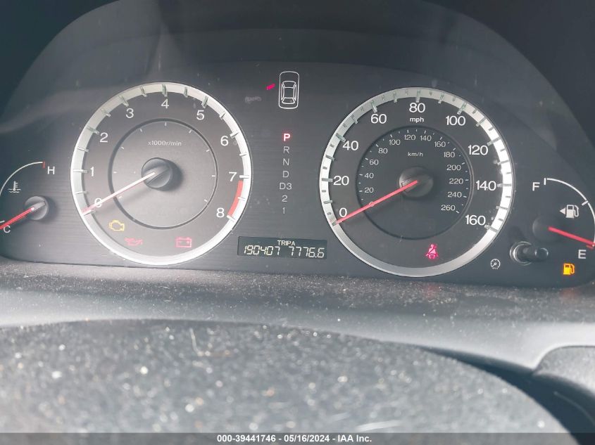 2009 Honda Accord 2.4 Ex-L VIN: 1HGCP26829A013620 Lot: 39441746