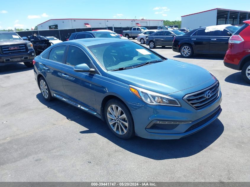 2017 Hyundai Sonata Sport VIN: 5NPE34AF9HH475846 Lot: 39441747