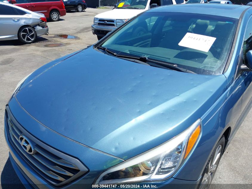 2017 HYUNDAI SONATA SPORT - 5NPE34AF9HH475846