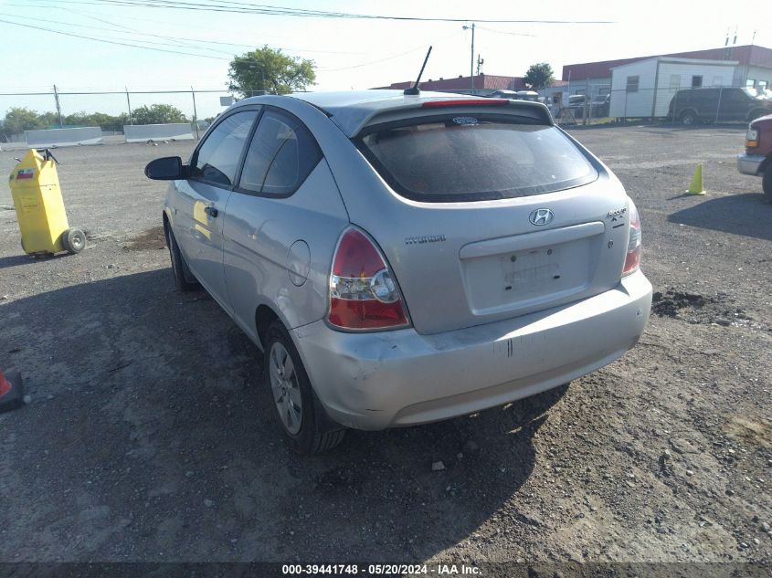 2009 Hyundai Accent Gs VIN: KMHCM36C29U108058 Lot: 39441748