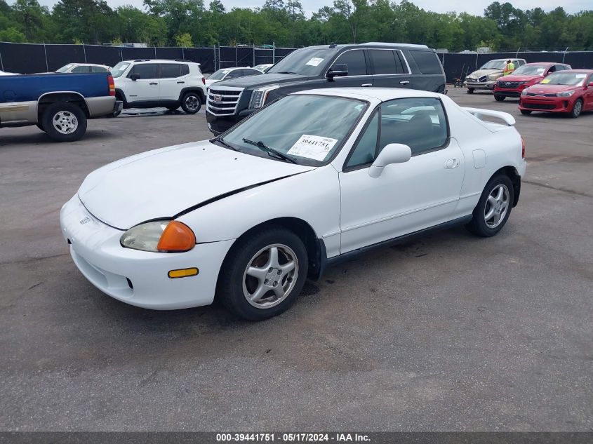 1996 Honda Civic Del Sol Si VIN: JHMEH6261TS001233 Lot: 39441751