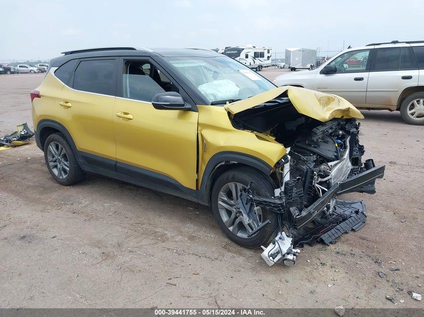 2021 Kia Seltos S VIN: KNDEUCAA1M7221428 Lot: 39441755