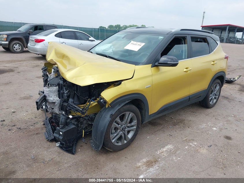 2021 Kia Seltos S VIN: KNDEUCAA1M7221428 Lot: 39441755