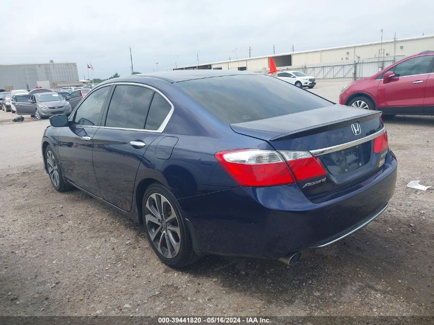 2015 Honda Accord Sport VIN: 1HGCR2F51FA142640 Lot: 39441820