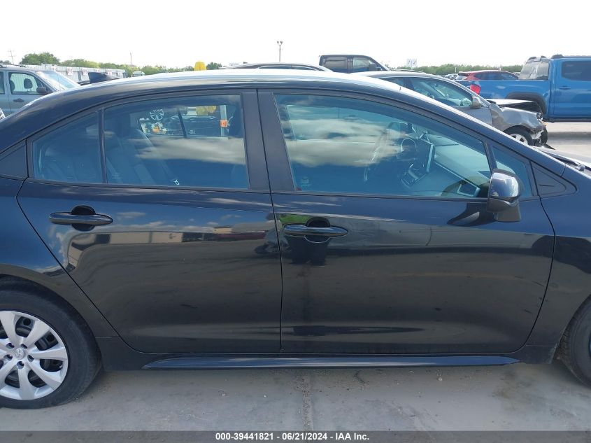 2021 Toyota Corolla Le VIN: 5YFEPMAE2MP205849 Lot: 39441821