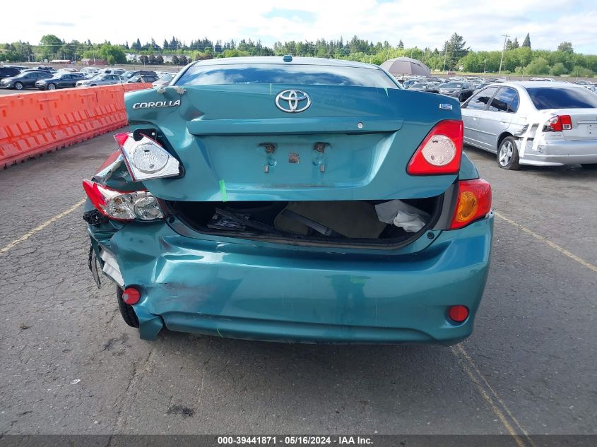 2009 Toyota Corolla Le VIN: 1NXBU40E89Z153405 Lot: 39441871