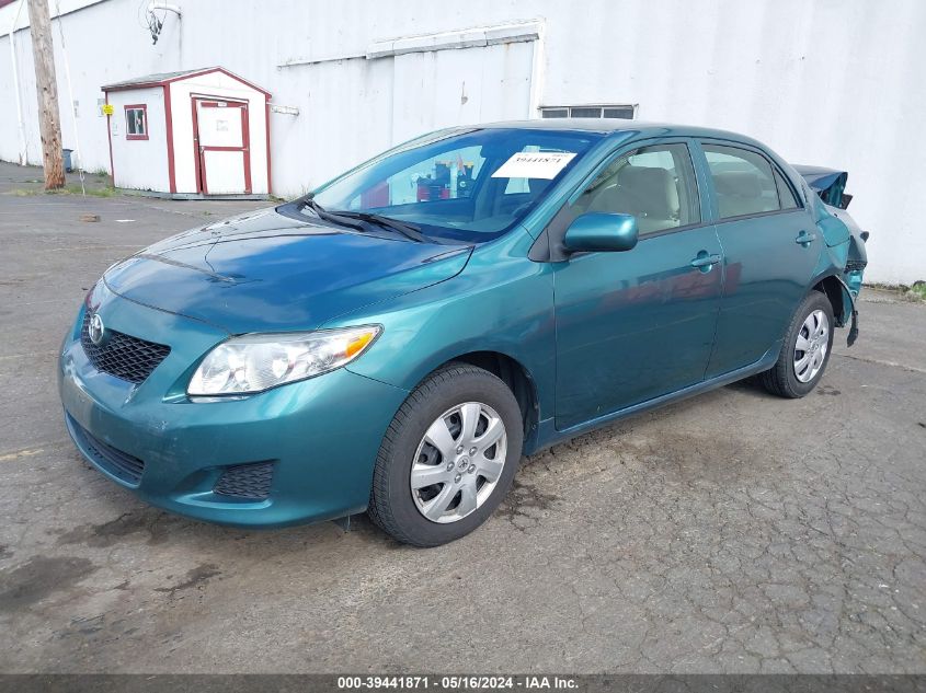 2009 Toyota Corolla Le VIN: 1NXBU40E89Z153405 Lot: 39441871