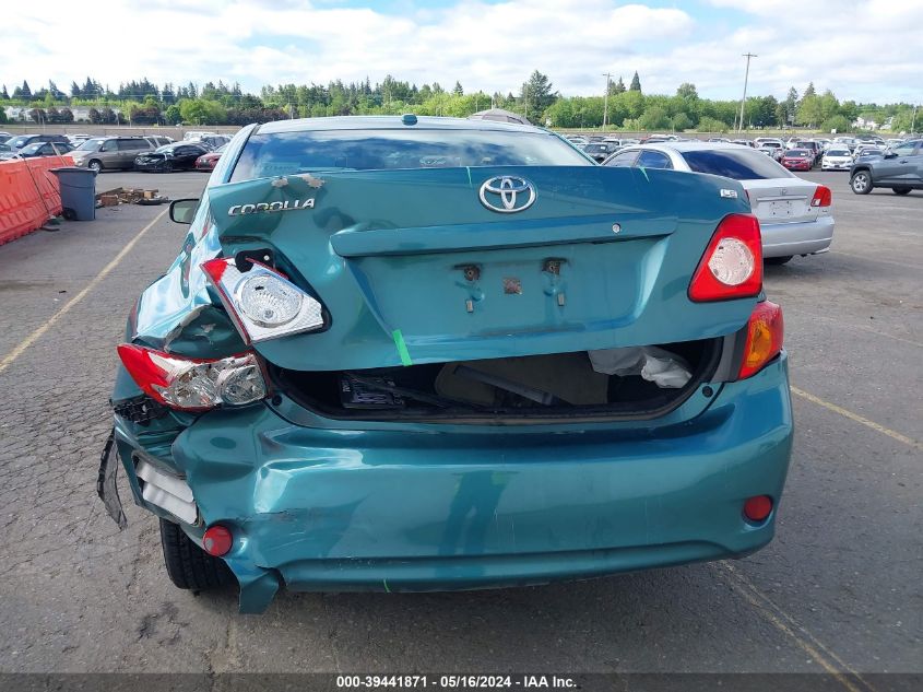 2009 Toyota Corolla Le VIN: 1NXBU40E89Z153405 Lot: 39441871