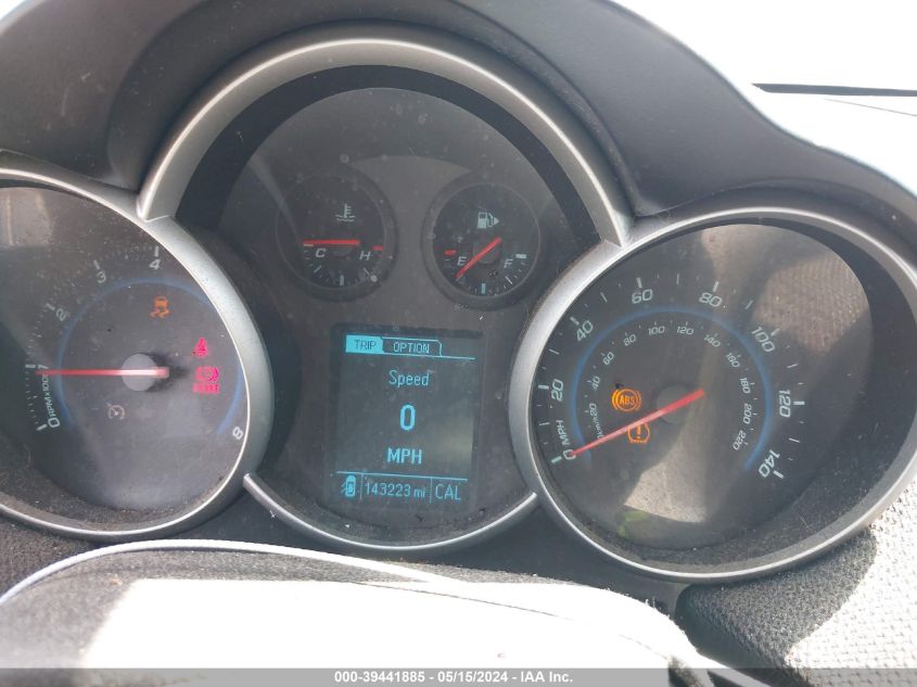 2014 Chevrolet Cruze 1Lt Manual VIN: 1G1PD5SB7E7430193 Lot: 39441885