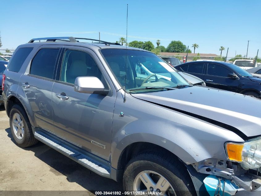 2008 Ford Escape Hybrid Hev VIN: 1FMCU49H48KA94543 Lot: 39441892